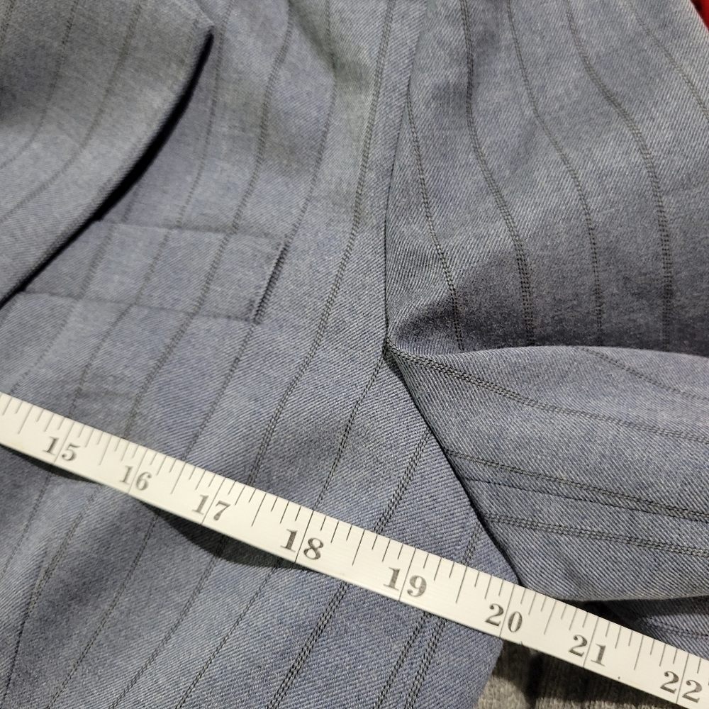 Madewell Single-Breasted Blazer in Yarn-Dyed Pinstripe NO881 Size 6 NWT - Picture 10 of 13